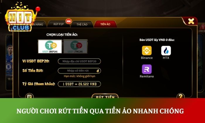 rút tiền Hitclub