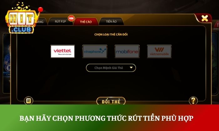 rút tiền Hitclub