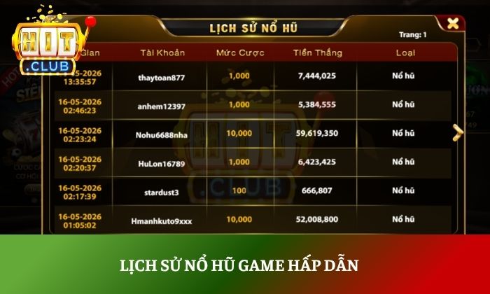 Mini Poker Hitclub – Trò chơi bài tốc độ cao đầy kịch tính 4 Mini Poker có tính năng xem lịch sử nổ hũ hấp dẫn